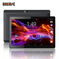 Haehne 10 inch Android 6.0 Tablet PC, 3G Unlocked Phablet with Dual Sim Card Slots and Cameras, 2GB RAM 32GB Storage Quad Core Processor, Full HD 1280x800 IPS Screen, WiFi, Bluetooth, GPS, Black