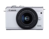 Canon EOS M200 EF-M 15-45mm is STM Kit (White)