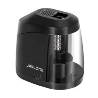 JARLINK Electric Pencil Sharpener, Heavy-Duty Battery Operated Pencil Sharpener for School Classroom Office, Auto Stop for No.2/Colored Pencils(6-8mm)