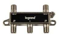 Legrand - On-Q VM2204V1 4Way Digital Cable Splitter with Coax Network Support