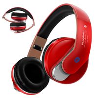 EOUER Wireless Bluetooth Headphones Over Ear,Noise Cancelling Girls Headphones,HD Stereo Headset with Mic, Lightweight,Foldable,Support TF Card,FM Radio Function,20 Hours Playtime,for TV PC Cellphone