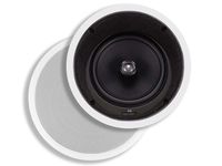 Monoprice Caliber 2-Way Aramid Fiber in-Ceiling Speakers - 8 Inch (Pair) Titanium Silk Dome Tweeters