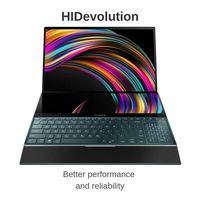 HIDevolution ASUS Zenbook Pro Duo UX581GV 15.6" 4K UHD | 2.6 GHz i7-9750H, RTX 2060, 16GB 2666MHz RAM, 2TB PCIe SSD | Authorized Performance Upgrades & Warranty