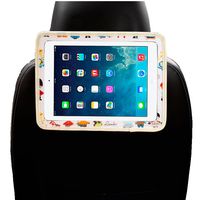 TO Design Auto iPad Car Headrest Mount Holder iPad Headrest Mount For Car-Fits Apple iPad's 1,2,3 4 Holder Within A Safty Leather Case Keeps iPad in Car Secure