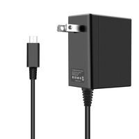 Power Supply Wall Charger AC adapter for Nintendo Switch (Black)