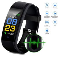Cindynamo Fitness Tracker Watch Waterproof Watch Step Activity Tracker with Heart Rate, Sleep Monitor Pedometer Calorie Counter Call/SMS Remind for Android and iOS