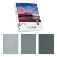 Cokin Square Filter Full ND Creative Kit - Includes ND2 (1-Stop), ND4 (2-Stop), ND8 (3-Stop) for XL (X) Series Holder - 130mm X 130mm