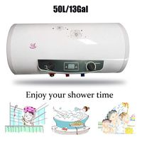 Electric Hot Water Heater,Fencia 50L/13 Gallon Electric Instant Hot Water Heater Tank Faucet Quick Heating Tap Shower Water Heater for Bathroom Kitchen -US Shipping (With expert installation)