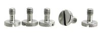 Steel Screws 1/4" Tripod Quick Release QR Plate Camera Flathead Slot Stainless SS ideal for Manfrotto / Sachtler (5)