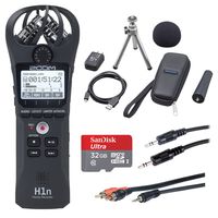 Zoom H1n w/ Accessory Pack with microSDHC Card and Cables