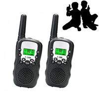 JRD&BS WINL Best Gifts for Kid,Gifts for Girl 8 Year Old, Walkie Talkies for Kid,Cool Toys for 4-5 Year Old Boys,1 Parir (Black)