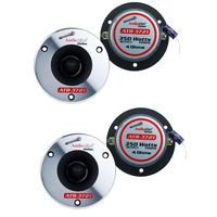 NEW Set of 4 Audiopipe ATR-3721 3.75" Speaker 700W Titanium Super Car Tweeters