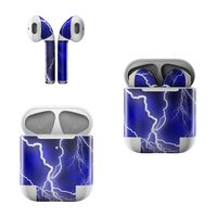 Skin Decals for Apple AirPods - Apocalypse Blue - Sticker Wrap Fits 1st and 2nd Generation
