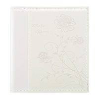 Artmag Photo Picutre Album 4x6 500 Photos, Extra Large Capacity Leather Cover Wedding Family Photo Albums Holds 500 Horizontal and Vertical 4x6 Photos with White Pages(White)