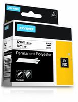 18483 - Rhino 1/2" (12 mm) Metallized Permanent Polyester Labels