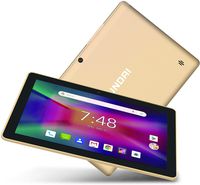 Hyundai Koral 10X3 10 inch Tablet, Android 9.0 Pie, 2 GB RAM, 32 GB Storage, Dual Camera, Quad-Core Processor, 10.1 inch IPS HD Display, Wi-Fi [Gold]