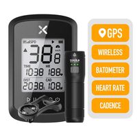 XOSS G+ GPS Cycling Computer Wireless Bike Speedometer Odometer Cycling Tracker Waterproof Road Bike MTB Bicycle Bluetooth ANT+ with Cadence