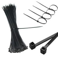 Cable Ties Self Locking Nylon Zip Ties with cable mount 8 Inch 200 Piece