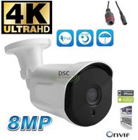 H.265/H.264 Video Surveillance IP Camera 8MP(4K) 5MP ONVIF Motion Detect RTSP Security 6mm IR 20M Night Vision Outdoor Bullet Cameras