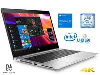 2019 HP Elitebook 840 G5 14" 4K UHD (3840x2160) Business Laptop (Intel Quad-Core i5-8250U, 16GB DDR4 RAM, 512GB PCIe NVMe M.2 SSD) Backlit, Fingerprint, Thunderbolt, B&O Audio, NFC, Windows 10 Pro