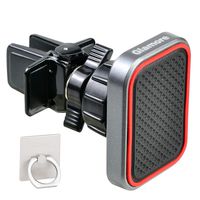Glamore Magnetic Car Phone Mount, Magnetic Phone Car Mount, Car Phone Mount Magnetic, Magnetic Car Mount Holder for iPhone Xs Max XR X 8 7 Plus 6S 6, Galaxy S9 S8 S7 Edge, LG Note 8 Car Mount (1 Pack)