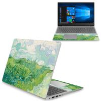 MightySkins Skin Compatible with Lenovo Ideapad 330S 15" (2018) - Green Wheat Fields | Protective, Durable, and Unique Vinyl Decal wrap Cover | Easy to Apply, Remove | Made in The USA