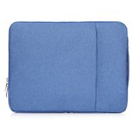 elecfan Protective Handbag Case for Mid 2015 MacBook Pro 15-inch Retina Case,Polyester Fabric Briefcase Laptop Sleeve for 2017 A1707 15-15.4 Inch Laptop, Notebook, MacBook Air/Pro Blue