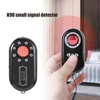 Multifunctional 3-in-1 Anti-Spy Anti Candid Hidden Camera Detector Infrared Alarm Scanner Defense Emergency Alert with Mini LED Flashlight for Travel Personal Security Alarm Devices