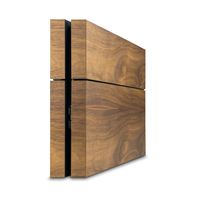 balolo Real Walnut Wood Cover for Sony PlayStation 4