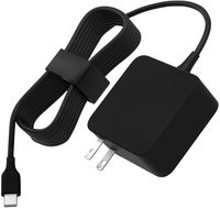 2.3M AC Adapter Charger for Asus Chromebook Flip C101PA C101P C101 C213 C213S C213SA C213NA C213N Q325UA Q325U Q325 Laptop Power Supply Cord
