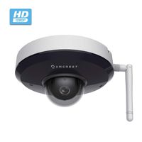 Amcrest ProHD 1080P PTZ WiFi Camera, 2MP Outdoor Vandal Dome IP Camera (3X Optical Zoom) IK08 Vandal-Proof, IP66 Weatherproof, Dual Band 5ghz/2.4ghz, Pan/Tilt (IP2M-866W) (White)