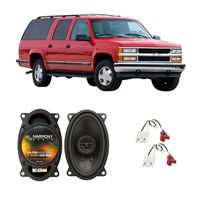 Compatible with Chevy Suburban 1988-1994 Front Dash Factory Replacement Harmony HA-R46 Speakers