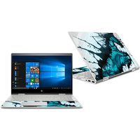 MightySkins Skin Compatible With HP Envy x360 Convertible 15" (2018) - Wild Splash | Protective, Durable, and Unique Vinyl Decal wrap cover | Easy To Apply, Remove, and Change Styles | Made in the USA