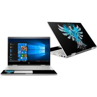MightySkins Skin Compatible With HP Envy x360 Convertible 15" (2018) - Blue Reborn | Protective, Durable, and Unique Vinyl Decal wrap cover | Easy To Apply, Remove, and Change Styles | Made in the USA