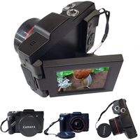 xuprie Flip Screen Full HD 1080P 16MP 16X Zoom Digital Camera Video Recorder Digital Cameras