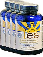 Yes Parent Essential Oils ULTIMATE EFAs 120 Capsules (4 Pack), Based On The Peskin Protocol, Plant Based Organic Oils, Omega 3 6, Vegetarian, Keto Friendly (Reduces Carb Cravings)