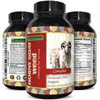 Horny Goat Weed Supplement for Women and Men a Natural Energy Booster Pills for Stamina and Performance with Pure Epimedium with Maca Root, Tongkat Ali and Panax 60 Capsules by California Products
