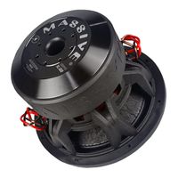 Car Subwoofer by Massive Audio HippoXL122 - SPL Extreme Bass Woofer - 12 Inch Car Audio 4,000 Watt HippoXL Series Competition Subwoofer, Dual 2 Ohm, 3 Inch Voice Coil. Sold Individually