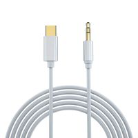 USB C to 3.5mm Aux Audio Cable, ACCGUYS Type C to 3.5mm Aux Cord for Google Pixel 3 3 XL 2 2XL, OnePlus 6T/7/7 Pro, iPad Pro, MacBook Pro, Essential Phone to Car Stereo Speaker Headset(3.3 ft)