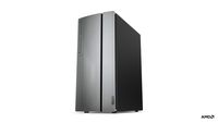 Lenovo IdeaCentre 720 Tower, Desktop Computer (Ryzen 7 2700 Processor, 16 Dual Channel DDR4, 128GB PCIe, 2TB SATA HDD, AMD Radeon RX 560 Graphics, Windows 10 Home), 90HY0006US, Warm Silver (Renewe)