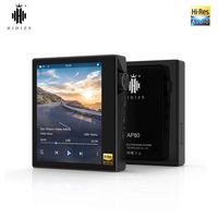 HIDIZS AP80 High Resolution Lossless MP3 Music Player with LDAC/aptX/FLAC/Hi-Res Audio/FM Radio, Hi-Fi Bluetooth Audio Player with Full Touch Screen (Black)