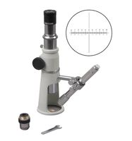 OMAX 40X Portable Inspection Microscope with Pen Light and Reticle Eyepiece