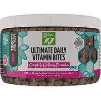 Only Natural Pet All-Natural Feline Holistic Ultimate Daily Multi-Vitamin Plus Cat Formula Essential Vitamins and Minerals Pet Supplement - 120 Soft Chew, A 30 Day Supply