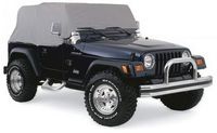 RAMPAGE PRODUCTS 1261 Grey 4 Layer Breathable Cab Cover (fits Over Installed top) for 1976-2006 Jeep Wrangler