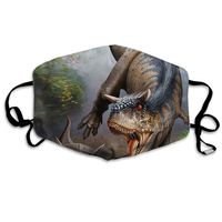 Dinosaurs Dust Mask,Washable and Reusable Cleaning Gardening Outdoor Activities Warm Windproof Mask