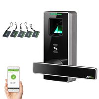 Fingerprint Door Lock with Bluetooth, Keyless Digital Smart Lock Deadbolts, with 5 RFID Cards