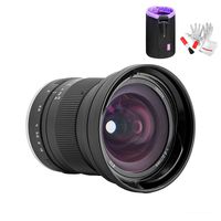Zonlai 14mm f/2 Ultra Wide Angle Manual Focus Prime Lens for Fuji X-Mount Cameras A1, A2, A3, A10, M1, M2, E1, E2，E3, W/PERGEAR Cleaning Cloth