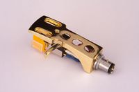 Gold plated Headshell, cartridge, needle for Realistic LAB-250, LAB-8500, LAB-500, LAB-395, R-8000, LAB-8120, R-8010, LAB-200, MADE IN ENGLAND