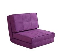 Your Zone Easy Launch Chair Easily Converts Into a Bed (1, Berry)