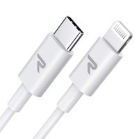 USB C to Lightning Cable 3ft, RAMPOW MFi Certified Fast Charging Cable for iPhone 11/11 Pro/X/XR/XS/XS Max/8/8 Plus/AirPods Pro and More, Supports Power Delivery